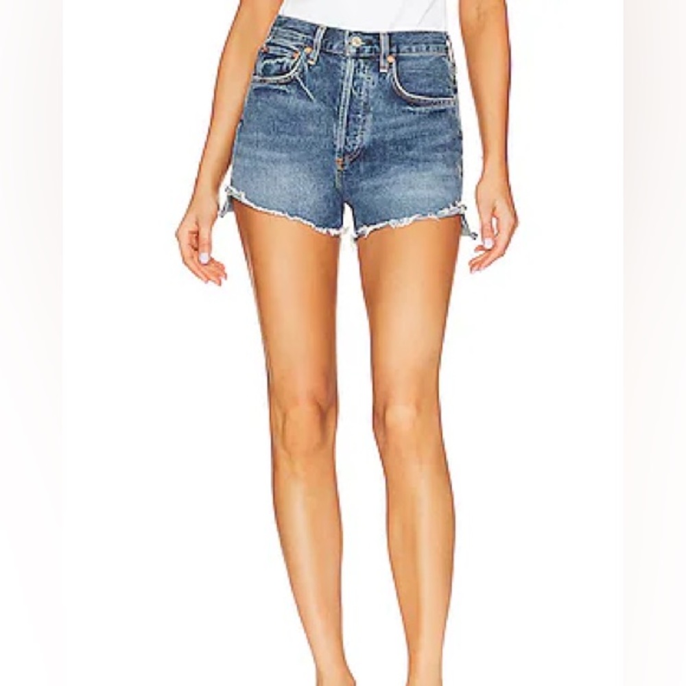 AG Pixie Jean Shorts in South Gate Wash